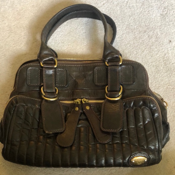 Chloe Bay Leather Handbag - Picture 1 of 10
